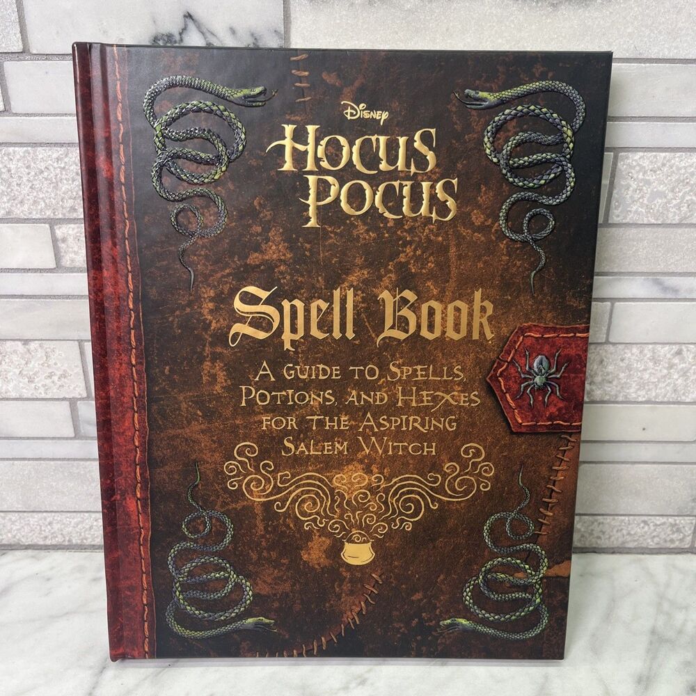 Hocus Pocus Spell Book, A Guide to Spells by Eric Geron, 2022 Hardcover Edition